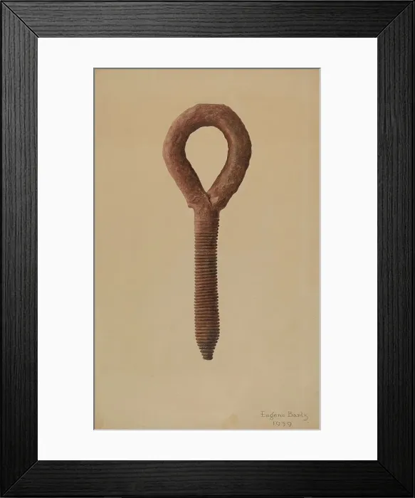 Framed Print : Shroud Deck Eye, 1939. Creator: Eugene Bartz Framed Print : Shroud Deck Eye, 1939. Creator: Eugene Bartz
