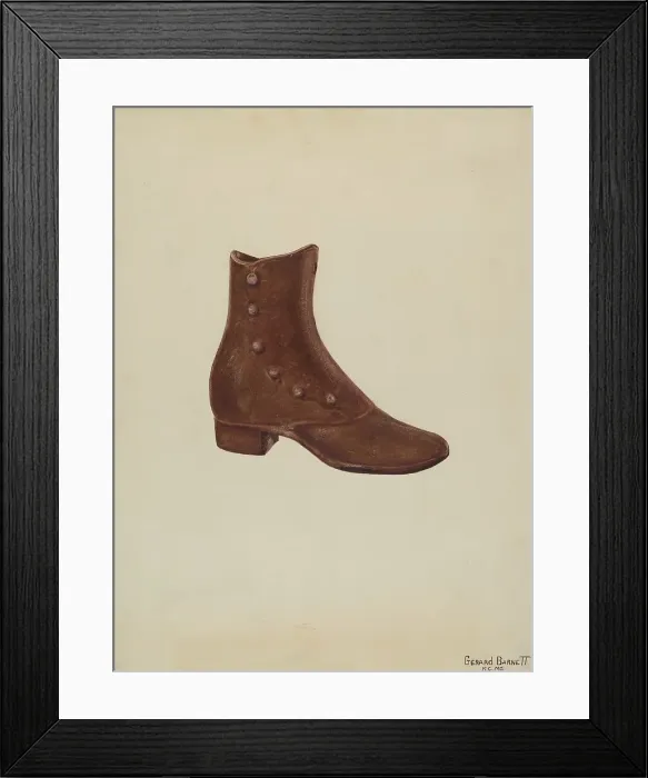 Framed Print : Door Stop, c. 1941. Creator: Gerard Barnett Framed Print : Door Stop, c. 1941. Creator: Gerard Barnett