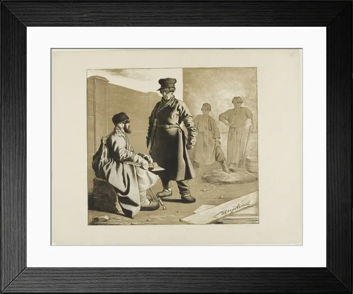 Framed Print : Scenes from Russian Folk Life, n.d. Creator: Ignatii Stepanovich Shchedrovski Framed Print : Scenes from Russian Folk Life, n.d. Creator: Ignatii Stepanovich Shchedrovski