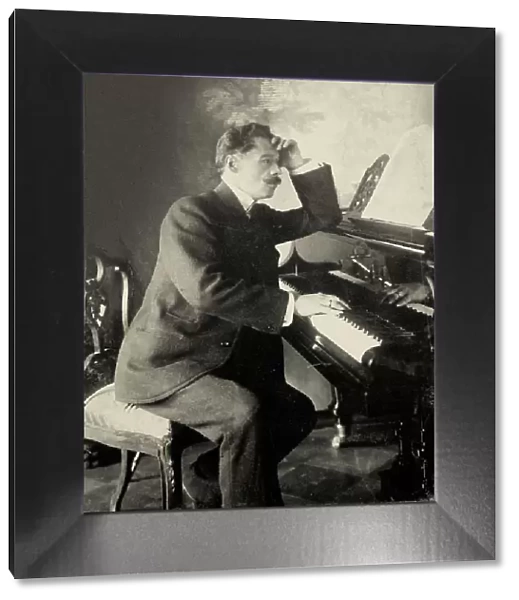 Portrait of the Composer Anton Arensky (1861-1906). Creator: Photo studio H. Rentz & F. Schrader. Portrait of the Composer Anton Arensky (1861-1906). Creator: Photo studio H. Rentz & F. Schrader