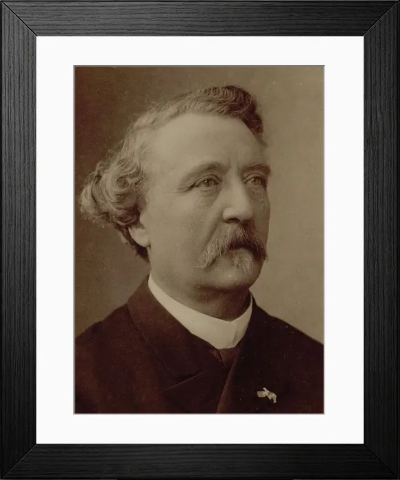 Framed Print : Portrait of the organist and composer Auguste-Ernest Bazille (1828-1891). Creator: Photo studio Nadar Framed Print : Portrait of the organist and composer Auguste-Ernest Bazille (1828-1891). Creator: Photo studio Nadar