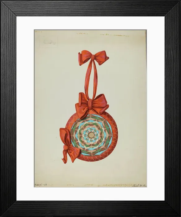 Framed Print : Pincushion, c. 1937. Creator: Ruth M. Barnes Framed Print : Pincushion, c. 1937. Creator: Ruth M. Barnes