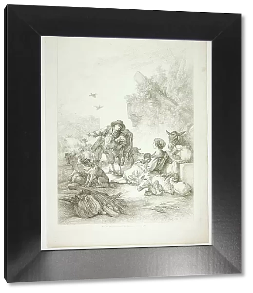 Plate Eleven of 38 from Oeuvres de J. B. Huet, 1796–99. Creator: Jean Baptiste Marie Huet