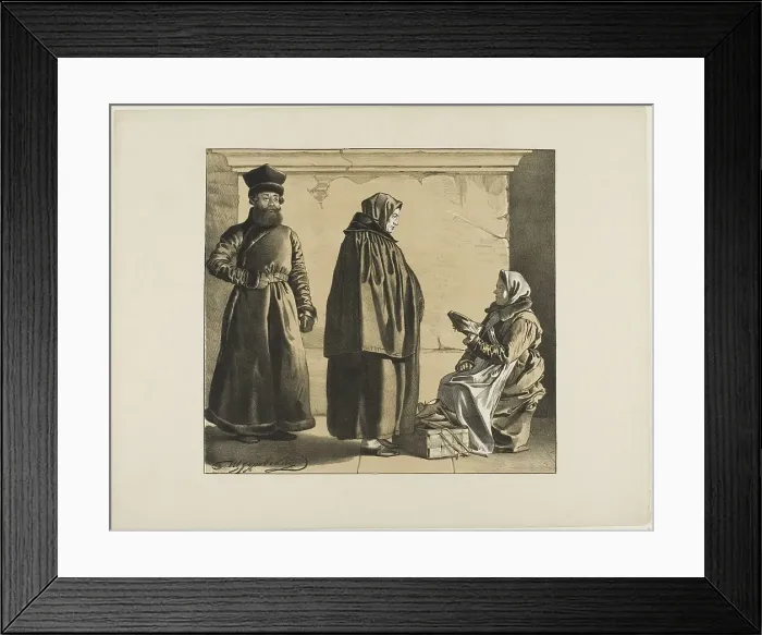 Framed Print : Scenes from Russian Folk Life, n.d. Creator: Ignatii Stepanovich Shchedrovski Framed Print : Scenes from Russian Folk Life, n.d. Creator: Ignatii Stepanovich Shchedrovski