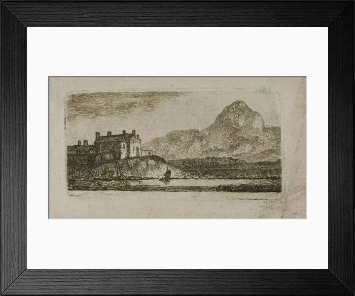 Framed Print : Arthur's Seat, n.d. Creator: John Clerk Framed Print : Arthur's Seat, n.d. Creator: John Clerk