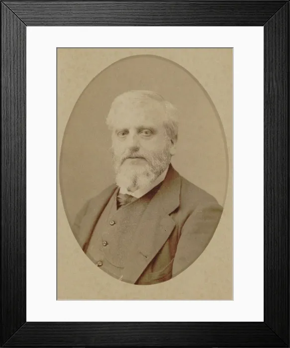 Framed Print : Portrait of the composer Adrien Barthe (1828-1898), 1880. Creator: Petit, Pierre (1598-1677) Framed Print : Portrait of the composer Adrien Barthe (1828-1898), 1880. Creator: Petit, Pierre (1598-1677)