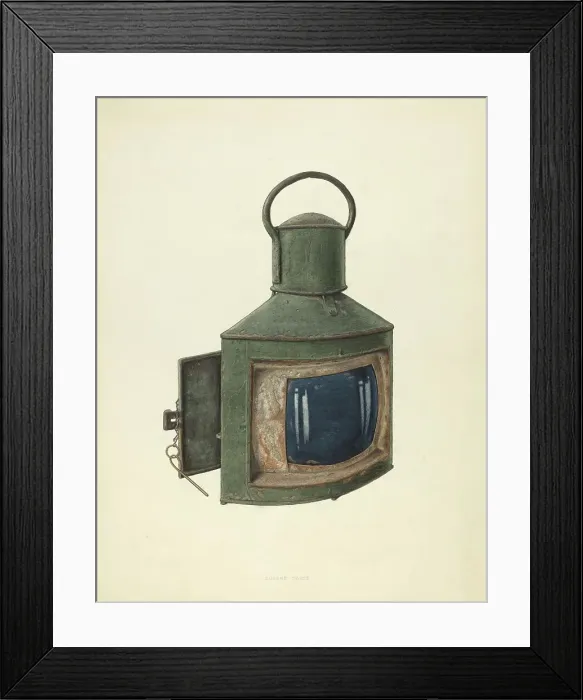Framed Print : Starboard Light, 1935 / 1942. Creator: Eugene Bartz Framed Print : Starboard Light, 1935 / 1942. Creator: Eugene Bartz