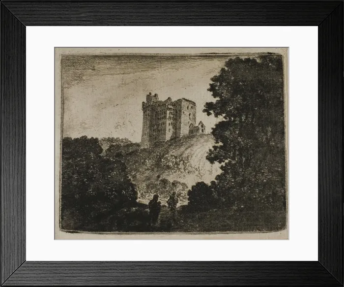 Framed Print : Crichton Castle, n.d. Creator: John Clerk Framed Print : Crichton Castle, n.d. Creator: John Clerk