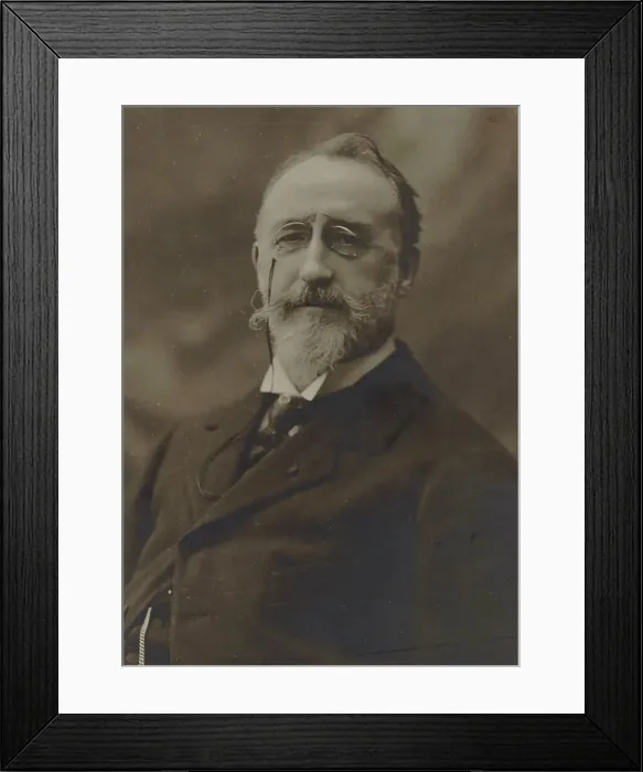 Framed Print : Portrait of the composer Théodore Dubois (1837-1924), 1896. Creator: Anonymous Framed Print : Portrait of the composer Théodore Dubois (1837-1924), 1896. Creator: Anonymous
