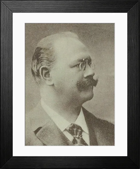 Framed Print : Portrait of the composer Henri Duparc (1848-1933), 1890s. Creator: Anonymous Framed Print : Portrait of the composer Henri Duparc (1848-1933), 1890s. Creator: Anonymous