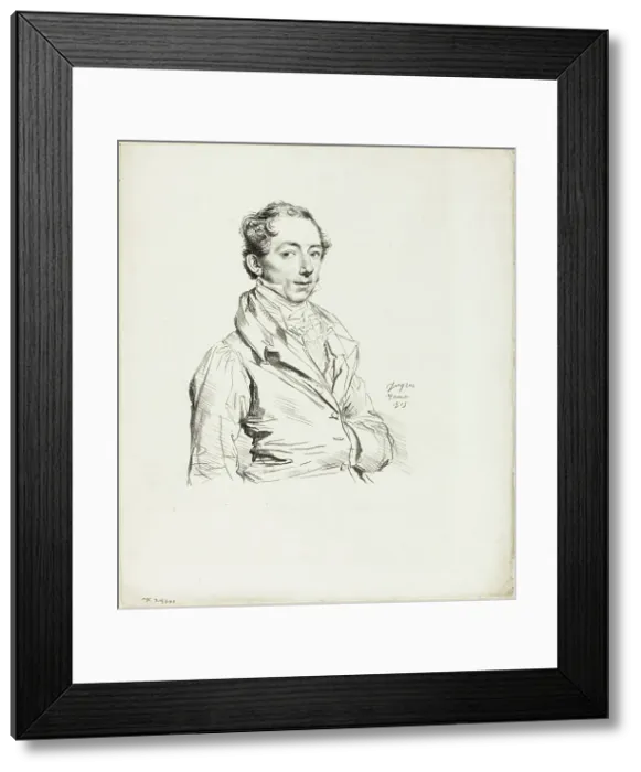 Framed Print : Frederic Sylvester Douglas, 1815. Creator: Jean-Auguste-Dominique Ingres Framed Print : Frederic Sylvester Douglas, 1815. Creator: Jean-Auguste-Dominique Ingres