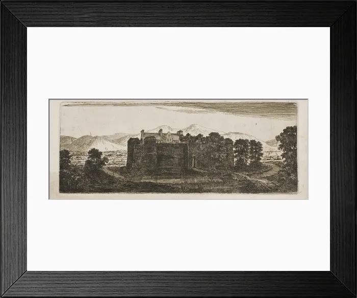 Framed Print : Boghall from Biggar, n.d. Creator: John Clerk Framed Print : Boghall from Biggar, n.d. Creator: John Clerk