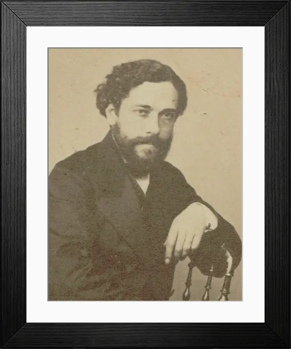 Framed Print : Portrait of the composer Émile Durand (1830-1903), 1860. Creator: Photo studio N. Robe Framed Print : Portrait of the composer Émile Durand (1830-1903), 1860. Creator: Photo studio N. Robe