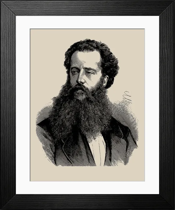 Framed Print : Portrait of the composer Joaquín Espín y Guillén (1812-1881), 1879. Creator: Anonymous