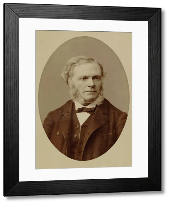 Framed Print : Portrait of the composer César Franck (1822-1890), 1887. Creator: Petit, Pierre (1598-1677) Framed Print : Portrait of the composer César Franck (1822-1890), 1887. Creator: Petit, Pierre (1598-1677)