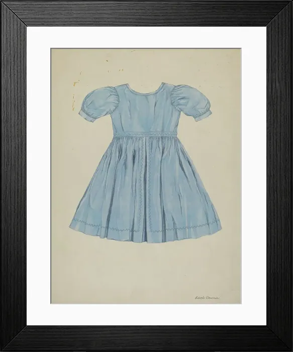 Framed Print : Boy's Dress, 1935 / 1942. Creator: Edith Towner Framed Print : Boy's Dress, 1935 / 1942. Creator: Edith Towner