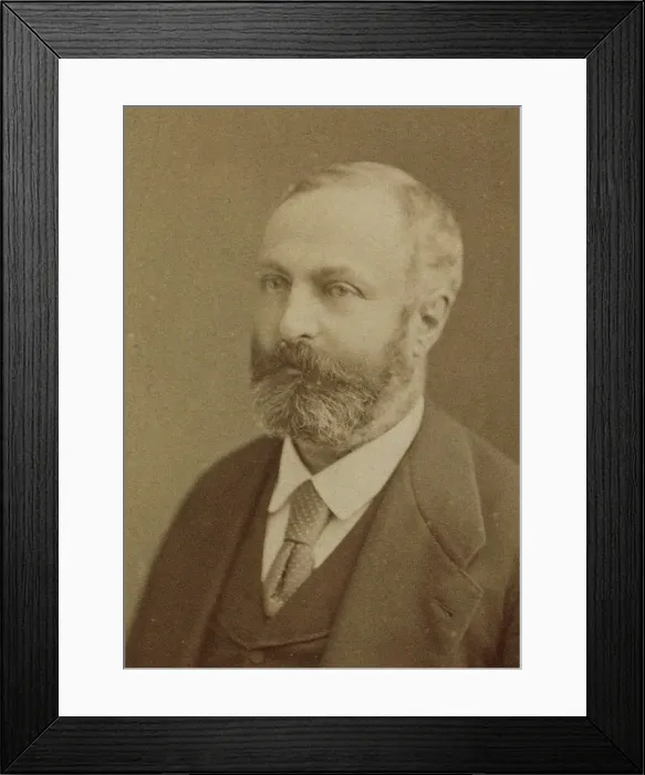 Framed Print : Portrait of the composer Paul d'Ivry (1829-1903). Creator: Photo studio Nadar Framed Print : Portrait of the composer Paul d'Ivry (1829-1903). Creator: Photo studio Nadar