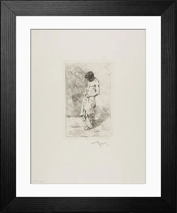 Framed Print : The Filthy Man, n.d. Creator: Mariano Jose Maria Bernardo Fortuny y Carbo Framed Print : The Filthy Man, n.d. Creator: Mariano Jose Maria Bernardo Fortuny y Carbo