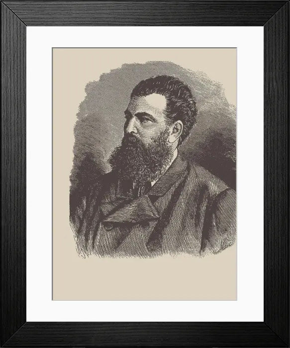 Framed Print : Portrait of the Composer Prince Juri Nikolayevich Golitsyn (1823-1872), 1870. Creator: May, Oskar Bogdanovich (active ca 1870) Framed Print : Portrait of the Composer Prince Juri Nikolayevich Golitsyn (1823-1872), 1870. Creator: May, Oskar Bogdanovich (active ca 1870)