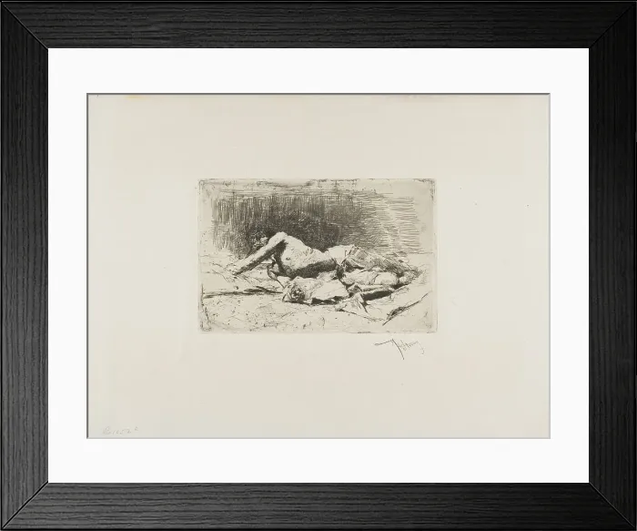 Framed Print : Man Rolling, n.d. Creator: Mariano Jose Maria Bernardo Fortuny y Carbo Framed Print : Man Rolling, n.d. Creator: Mariano Jose Maria Bernardo Fortuny y Carbo