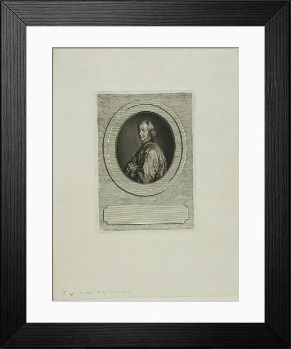 Framed Print : John Dryden, n.d. Creator: Jean-Baptiste de Grateloup Framed Print : John Dryden, n.d. Creator: Jean-Baptiste de Grateloup