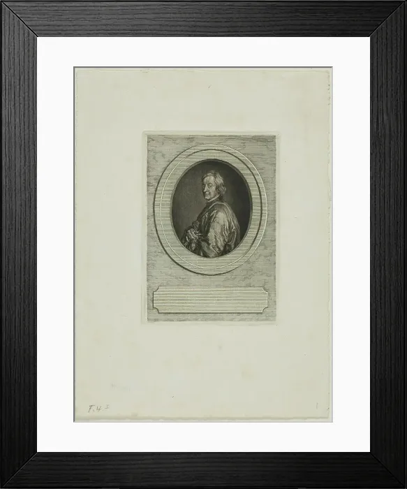 Framed Print : John Dryden, n.d. Creator: Jean-Baptiste de Grateloup Framed Print : John Dryden, n.d. Creator: Jean-Baptiste de Grateloup