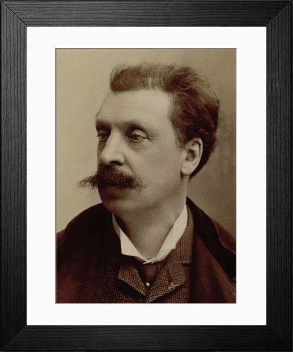 Framed Print : Portrait of the Composer Victorin de Joncières (1839-1903). Creator: Photo studio Nadar Framed Print : Portrait of the Composer Victorin de Joncières (1839-1903). Creator: Photo studio Nadar