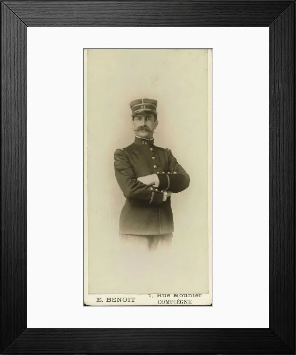 Framed Print : Portrait of the composer Fernand Halphen (1872-1917), 1910s. Creator: Photo studio E. Benoit Framed Print : Portrait of the composer Fernand Halphen (1872-1917), 1910s. Creator: Photo studio E. Benoit
