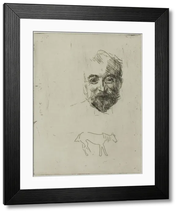 Framed Print : Georg Arsenius, 1898. Creator: Anders Leonard Zorn Framed Print : Georg Arsenius, 1898. Creator: Anders Leonard Zorn