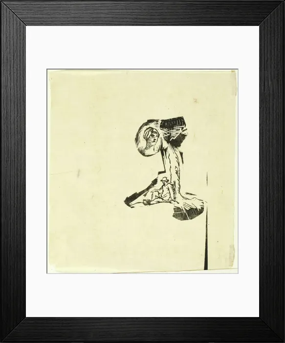 Framed Print : Sketches, after 1863. Creator: Jean Francois Millet Framed Print : Sketches, after 1863. Creator: Jean Francois Millet
