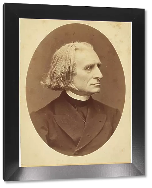 Portrait of the Composer Franz Liszt (1811-1886), 1871. Creator: Luckhardt, Fritz (1843-1894)