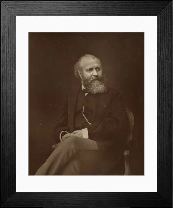 Framed Print : Portrait of the composer Charles Gounod (1818-1893), c. 1880. Creator: Mulnier, Ferdinand (1817-1891) Framed Print : Portrait of the composer Charles Gounod (1818-1893), c. 1880. Creator: Mulnier, Ferdinand (1817-1891)