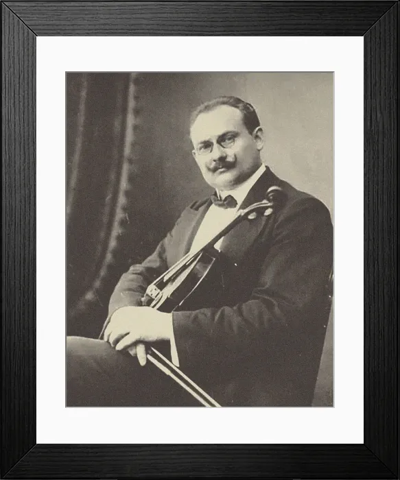Framed Print : Portrait of the composer Rudolf Herzer (1878-1914). Creator: Anonymous Framed Print : Portrait of the composer Rudolf Herzer (1878-1914). Creator: Anonymous