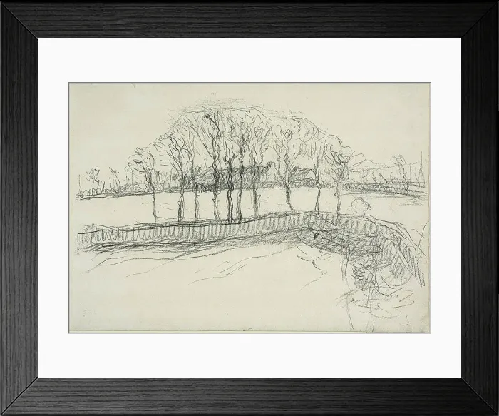 Framed Print : Pasture in Normandy, c. 1870–71. Creator: Jean Francois Millet Framed Print : Pasture in Normandy, c. 1870–71. Creator: Jean Francois Millet