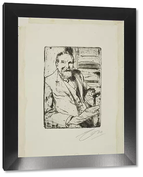 Frederick Keppel II, 1898. Creator: Anders Leonard Zorn