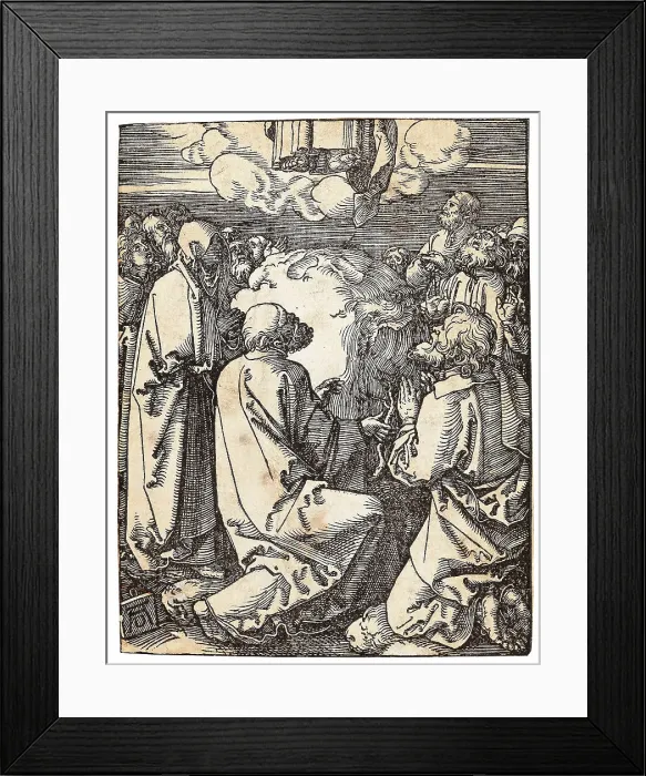 Framed Print : The Resurrection, from the series The Small Passion, ca 1509-1511. Creator: Dürer, Albrecht (1471-1528) Framed Print : The Resurrection, from the series The Small Passion, ca 1509-1511. Creator: Dürer, Albrecht (1471-1528)