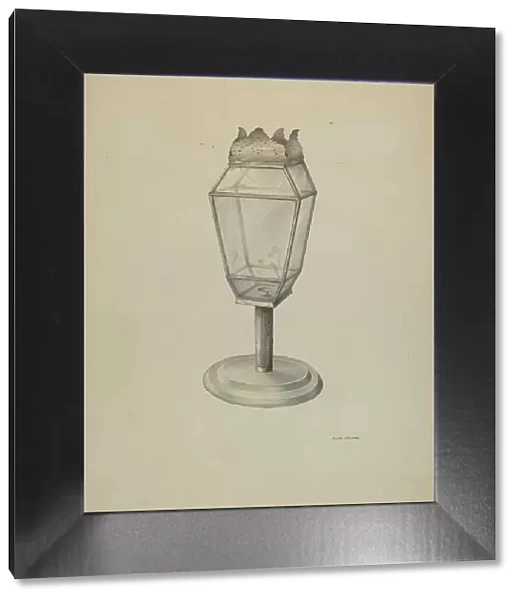 Lamp, c. 1939. Creator: Edith Towner