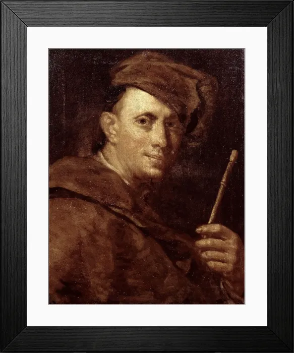 Framed Print : Portrait of Giovanni Battista Tiepolo (1696-1770), 1733-1734. Creator: Fra Galgario (Giuseppe Vittore Ghislandi) (1655-1743) Framed Print : Portrait of Giovanni Battista Tiepolo (1696-1770), 1733-1734. Creator: Fra Galgario (Giuseppe Vittore Ghislandi) (1655-1743)