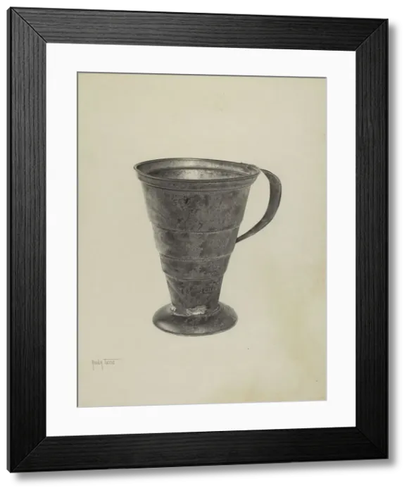 Framed Print : Pa. German Graduated Measure, c. 1939. Creator: Amelia Tuccio Framed Print : Pa. German Graduated Measure, c. 1939. Creator: Amelia Tuccio