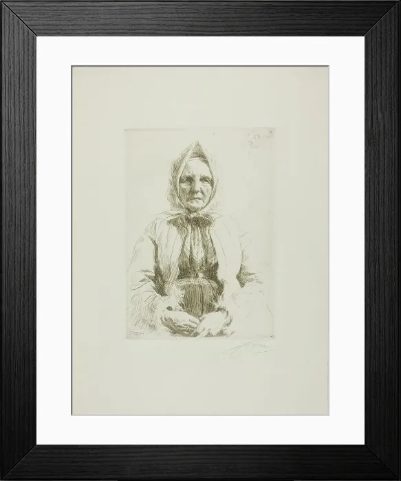 Framed Print : Mona, 1911. Creator: Anders Leonard Zorn Framed Print : Mona, 1911. Creator: Anders Leonard Zorn