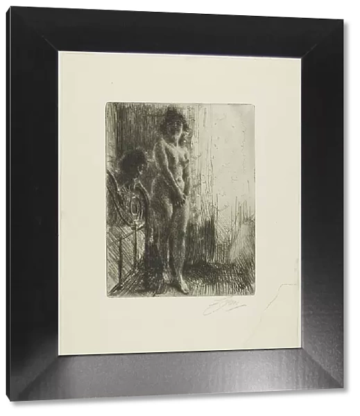 A Dark Corner, 1903. Creator: Anders Leonard Zorn