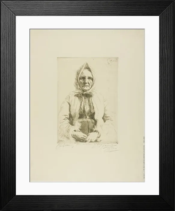 Framed Print : Mona, 1911. Creator: Anders Leonard Zorn Framed Print : Mona, 1911. Creator: Anders Leonard Zorn