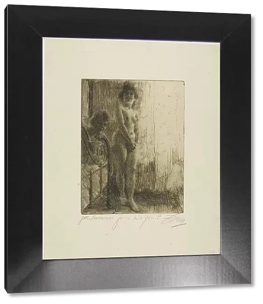 A Dark Corner, 1903. Creator: Anders Leonard Zorn