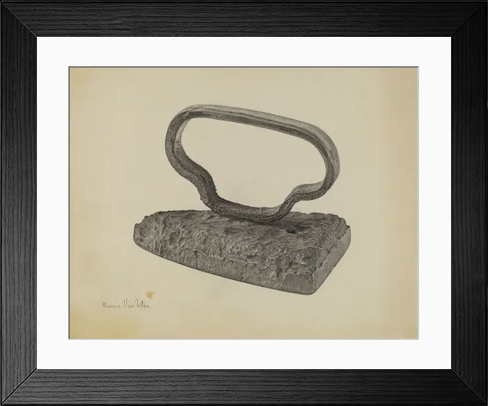 Framed Print : Flatiron, c. 1940. Creator: Maurice Van Felix Framed Print : Flatiron, c. 1940. Creator: Maurice Van Felix