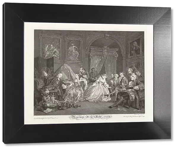 Marriage a la Mode. Plate IV: The Toilette, 1745. Creator: Hogarth, William (1697-1764)