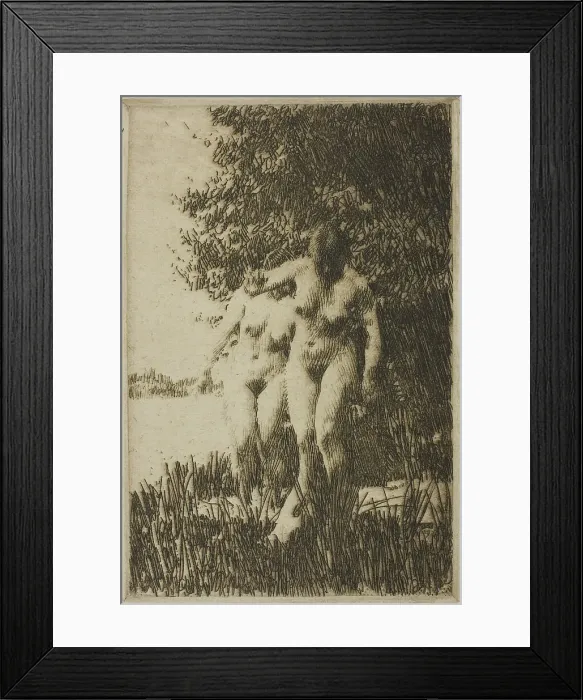 Framed Print : Alder, 1917. Creator: Anders Leonard Zorn Framed Print : Alder, 1917. Creator: Anders Leonard Zorn
