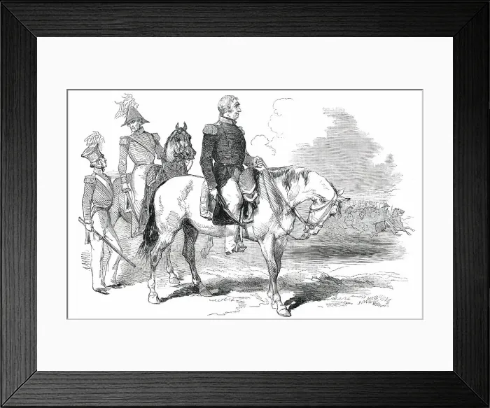 Framed Print : The late General Taylor, President of the United States, 1850. Creator: Unknown Framed Print : The late General Taylor, President of the United States, 1850. Creator: Unknown