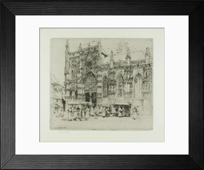 Framed Print : La Chapelle de St. Esprit, 1904. Creator: Charles John Watson Framed Print : La Chapelle de St. Esprit, 1904. Creator: Charles John Watson