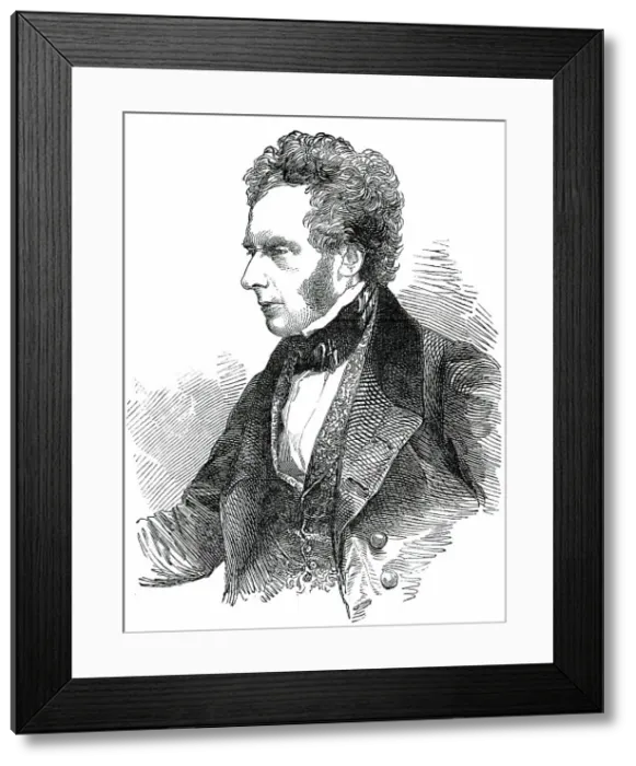 Framed Print : The Hon. C. P. Villiers, Mover of the Address to the Throne in the House of Commons, 1850. Creator: Unknown Framed Print : The Hon. C. P. Villiers, Mover of the Address to the Throne in the House of Commons, 1850. Creator: Unknown