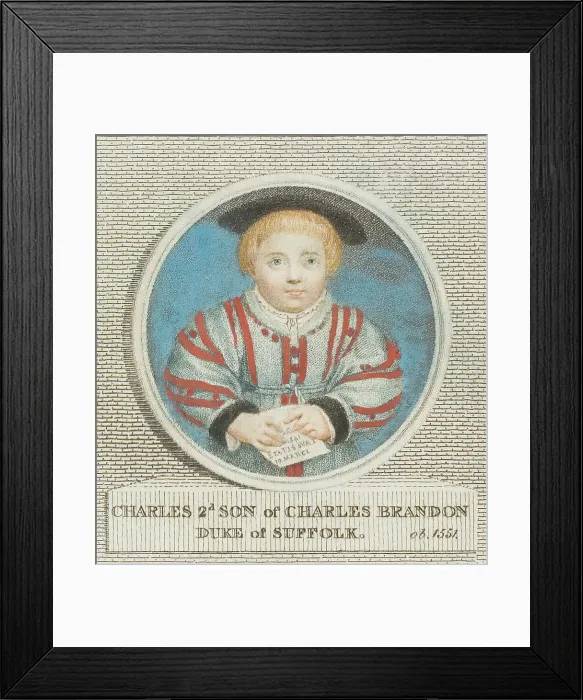 Framed Print : Charles Brandon, 1798. Creator: Francesco Bartolozzi Framed Print : Charles Brandon, 1798. Creator: Francesco Bartolozzi